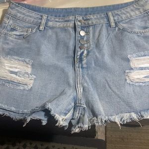 Cut up shorts